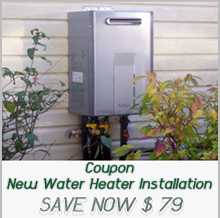 new water heater installation